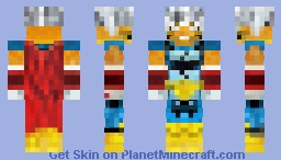 Beta Ray Bill Minecraft Skin