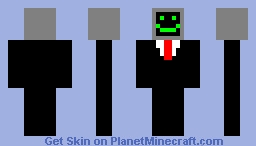 TV person in suit Minecraft Skin