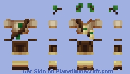 Forever Bloom - Wandering Oak Minecraft Skin