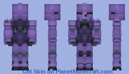 MS-05B Zaku I (Erik Blanke) Minecraft Skin