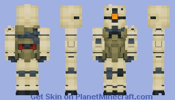 MS-05L Zaku I Sniper Type Minecraft Skin