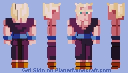 Gohan Super Saiyajin 2 - Cell saga Minecraft Skin
