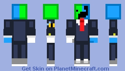 Blue Playz Minecraft Skin