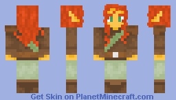 Wood Elf Ranger Minecraft Skin