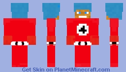 Thing Four 4 (Fantastic Four Things ) And The Cat in the Hat Cosplay) Minecraft Skin