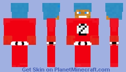 Super Thing 2 (Dr Seuss The Fantastic Four Things) Minecraft Skin