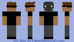 Ultimate Mysterious Masked Man Minecraft Skin