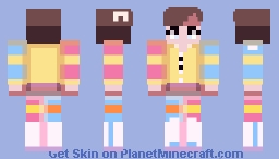 「realclass high quality pythonproject」キャロラインソルベ caroline sorbet loveblastgirls series Minecraft Skin