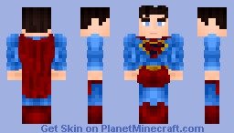 Superman (1940s Suit!) Minecraft Skin