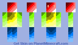 Rainbow Minecraft Skin