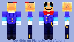 XclamationPoint - Blue Barbarians Creator Carnage 7 Minecraft Skin