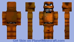 Five Nights at Freddy's 11th Aniversary - Freddy Fazbear (Java edition) Minecraft Skin