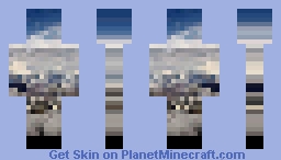 Beautiful Mountain Scenery Minecraft Skin