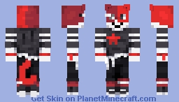 KubaBabilon - Red Team Bayern Game Night x BlockFest Minecraft Skin