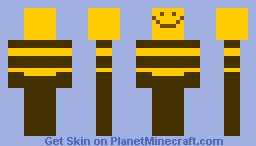 Butters the Bee Minecraft Skin
