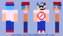 Boyfriend Minecraft Skin