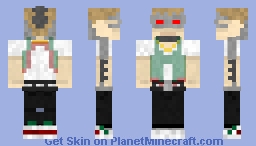 CyberGopnik Minecraft Skin