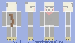 FBI Mimiku with glass armor Minecraft Skin