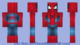 Fisk Heroes Skin Remake - Spider-Man (Brand New Day) Minecraft Skin
