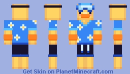 Swimmer Duck Minecraft Skin