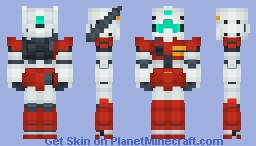 RGC-80 GM Cannon (U.C. 0087) Minecraft Skin