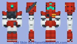 RGC-80 GM Cannon (U.C. 0087) Minecraft Skin