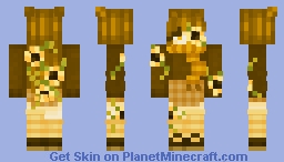 Sunflower Girl Minecraft Skin