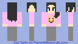 Classic girl skin Minecraft Skin