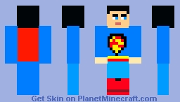 movie supper man Minecraft Skin
