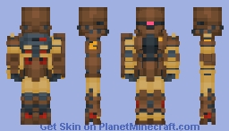 MS-06R-1A Zaku II High Mobility Type (Masaya Nakagawa) Minecraft Skin