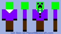 English creeper 2 Minecraft Skin