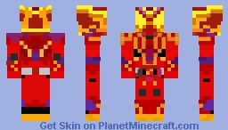 Kamen Rider Gavv Amazing Gummy Minecraft Skin