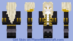 Alucard (castlevania sotn) Minecraft Skin