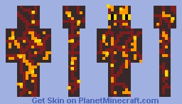 Nether Zombie Minecraft Skin