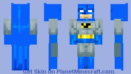 (DC) Bat-Man (java edition) Minecraft Skin
