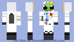 Alien in da spaec suit Minecraft Skin