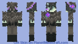 azure  *  forsaken Minecraft Skin