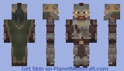 Royal Guard Of Rohan | Bearded Option | Lord Of The Rings | 1.8+ Minecraft Skin