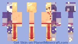 fnaf skin sun drop and moon drop Minecraft Skin