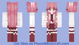 shool girl Minecraft Skin