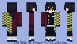 Giyu Tomioka (Demon Slayer) Minecraft Skin