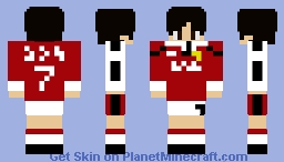 manchester united Minecraft Skin