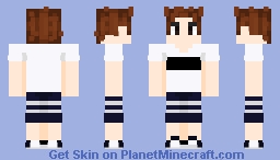 4 RustyMonty 😊  brown hair version Minecraft Skin