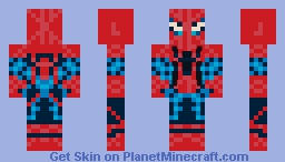 hilariously bad spider-man skin Minecraft Skin