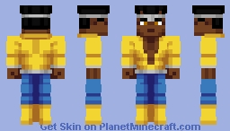 Luke Cage | Classic Minecraft Skin