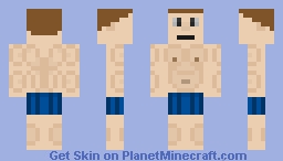 Buff Summer Dude (For Jam) Minecraft Skin