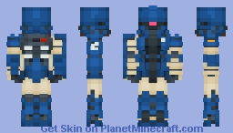MS-06R-2 Zaku II High Mobility Type (Robert Gilliam) Minecraft Skin