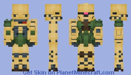 MS-06R-2P Zaku II High Mobility Test Type Minecraft Skin