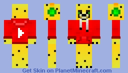 gaming cheetah hoodie remake Minecraft Skin