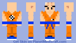 Krillin Minecraft Skin